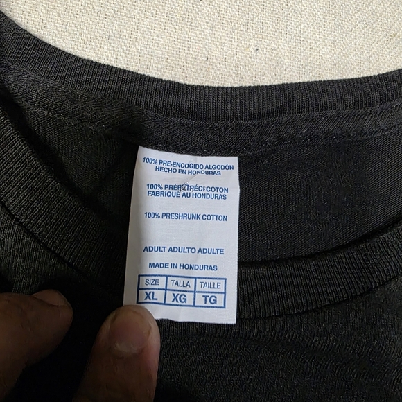 Star Wars The Mandalorian Baby Yoda promo tee shirt black size Xlarge - Picture 4 of 6